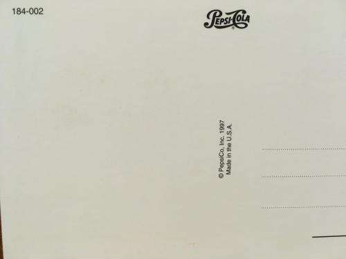 Post Card - Pepsi-Cola 5c - Made In U.S.A. (N.O.S)