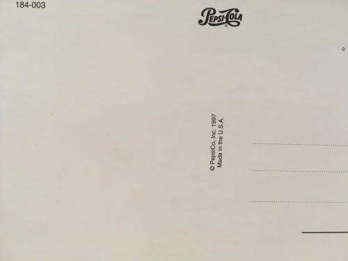 Post Card - Enjoy Pepsi-Cola Bigger Better Hits The Spot - Made In U.S.A. (N.O.S)