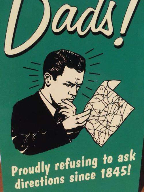 Post Card - Dads! Proudly Refusing To Ask Directions Since 1845! - Made In U.S.A. (N.O.S)