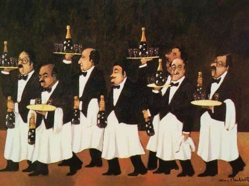 Post Card - Charge of The Bottle Brigade - Made In U.S.A. (N.O.S)