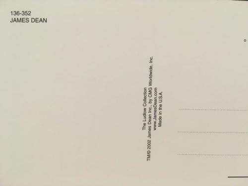 Post Card - James Dean  - Made In U.S.A. (N.O.S)