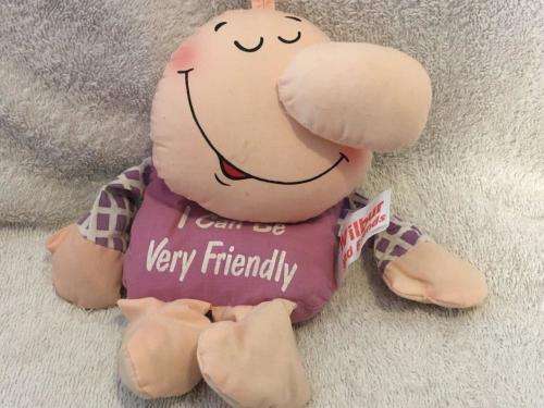Vintage - Russ Wilbur and Friends bean bag Circa 1980`s made in Taiwan +-20cm