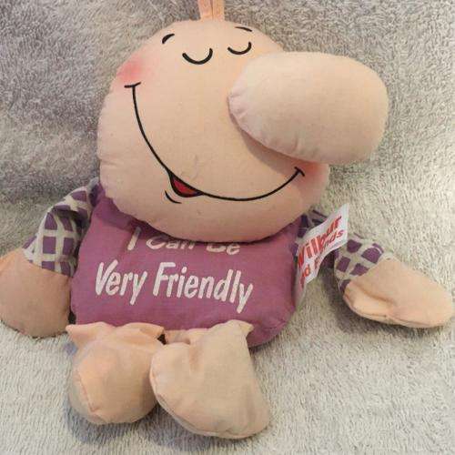 Vintage - Russ Wilbur and Friends bean bag Circa 1980`s made in Taiwan +-20cm