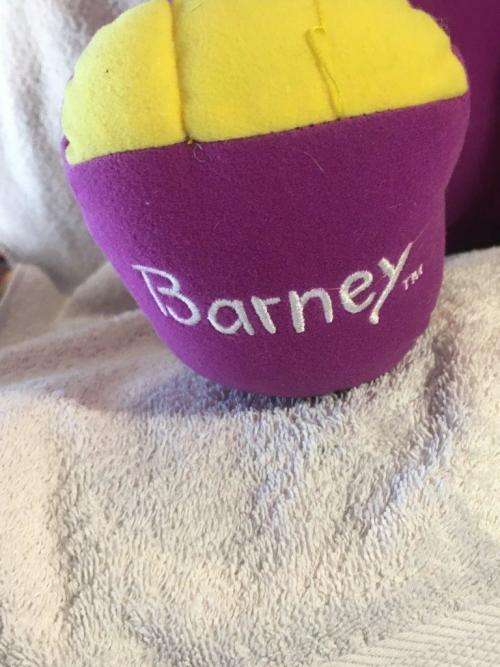 Very Large Barney - Fischer Price Disney Mattel 2003 +-65cm
