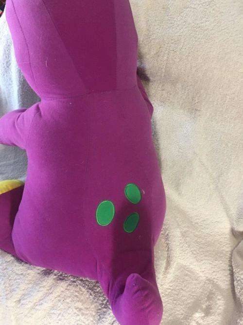 Very Large Barney - Fischer Price Disney Mattel 2003 +-65cm