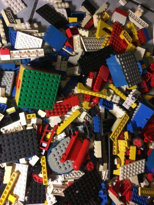 Job Lot of Vintage Genuine Lego over 500 pieces