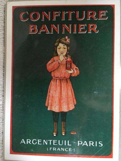 Post Card - Confiture Bannier  - Made In U.S.A. (N.O.S)