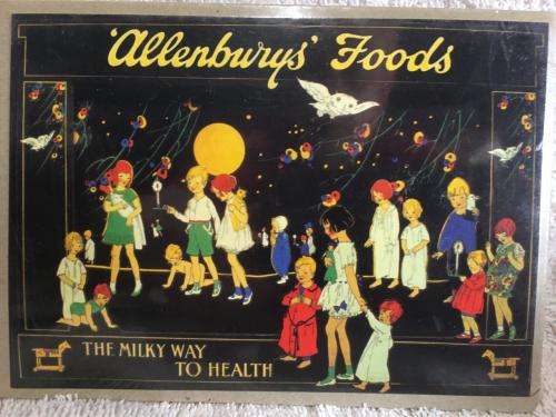 Post Card - Allenburys Fodos The Milky Way To Health  - Made In U.S.A. (N.O.S)