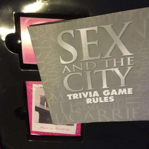 Sex and The City Trivia Game - Cardinal HBO in A Tin
