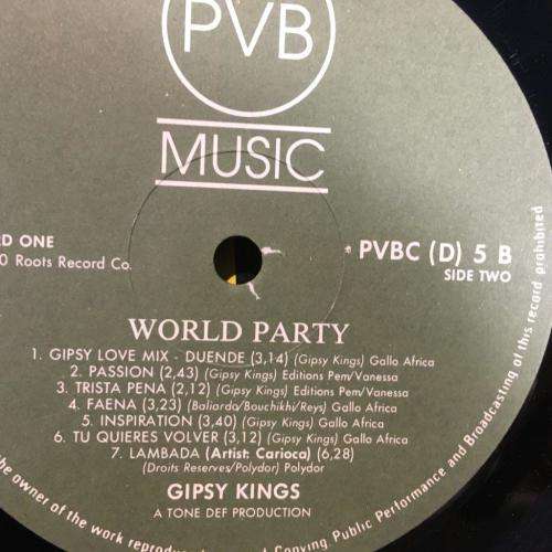 LP - Gipsy Kings - World Party (2LP)