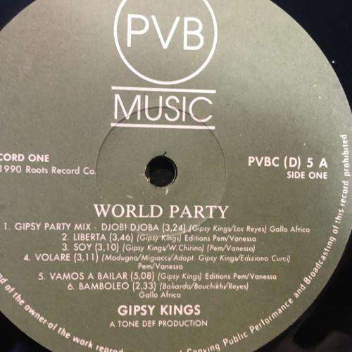 LP - Gipsy Kings - World Party (2LP)