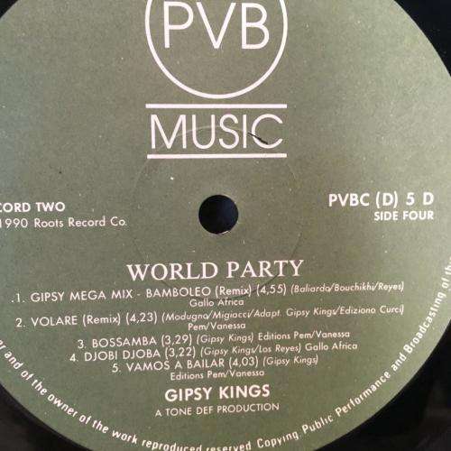 LP - Gipsy Kings - World Party (2LP)