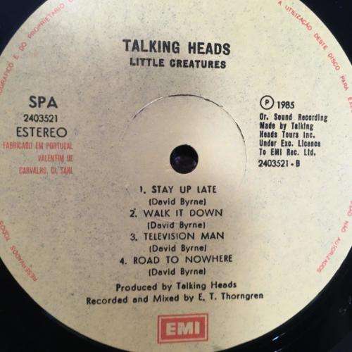 LP - Talking Heads - Little Creatures