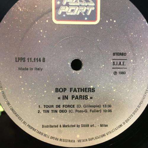 LP - Bop Fathers - In Paris
