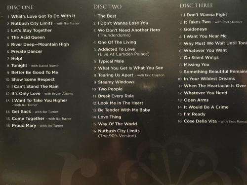 CD - Tina Turner  - The Platinum Collection (3cd)