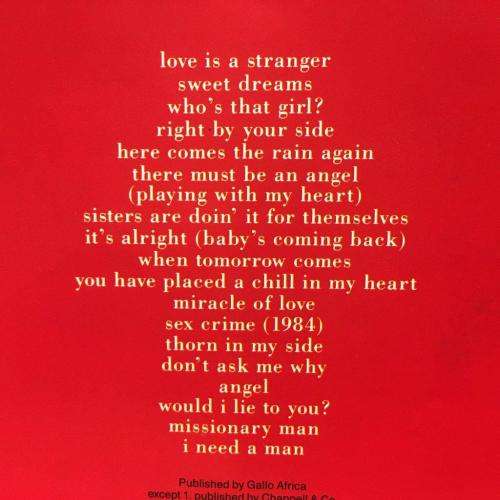 CD - Eurythmics - Greatest Hits
