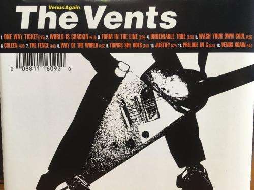 CD - The Vents - Venus Again