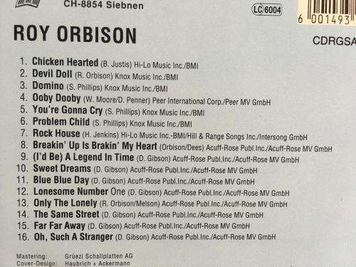 CD - Roy Orbison - Roy Orbison