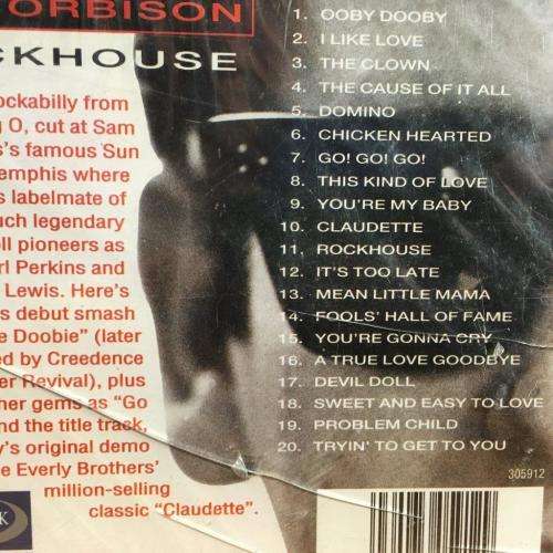 CD - Roy Orbison - Rock House (New Sealed)