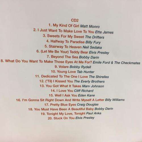 CD - Dedicated To The One I Love (3cd)