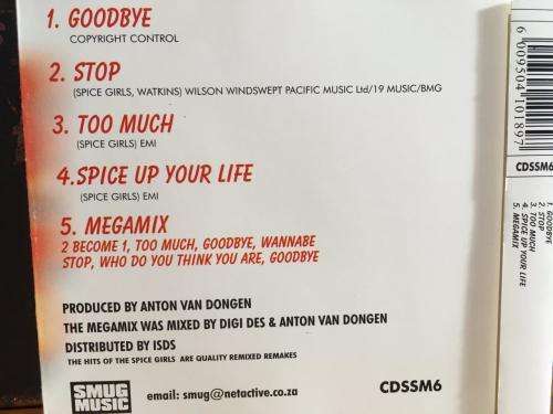 CD - Spice Girld - The Hits Of The SPice Girls and the Megamix (Single)