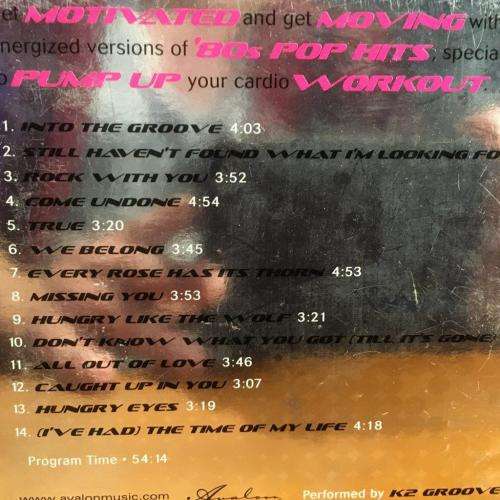 CD - Cardio Mix `80`s (Digipak)