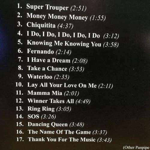 CD - PanPipes Play ABBA