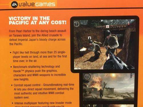 PC - Medal of Honor Pacific Assault