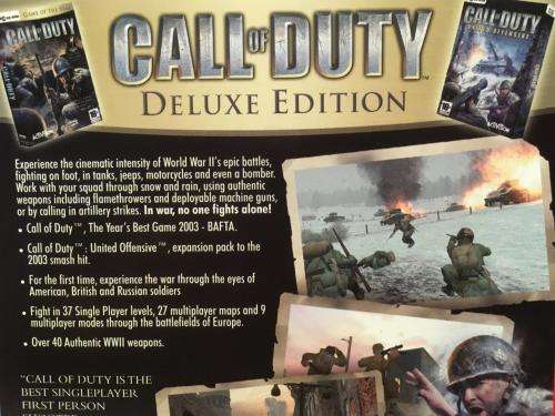 PC - Call of Duty Deluxe Edition