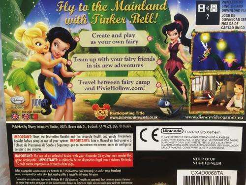 Nintendo DS - Disney Tinkerbell and The Great Fairy Rescue