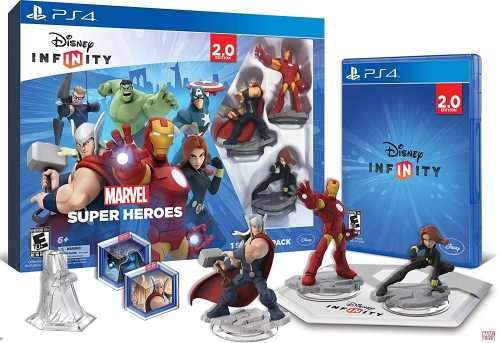 PS4 - Disney INFINITY: Marvel Super Heroes (2.0 Edition) Video Game Starter Pack - PlayStation 4