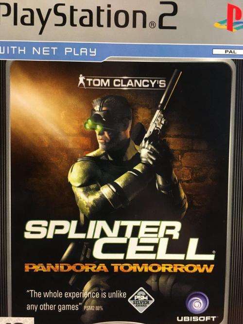 PS2 - Tom Clancy`s Splinter Cell Pandora Tomorrow Platinum