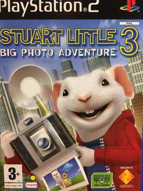 PS2 - Stuart Little 3 Big Photo Adventure
