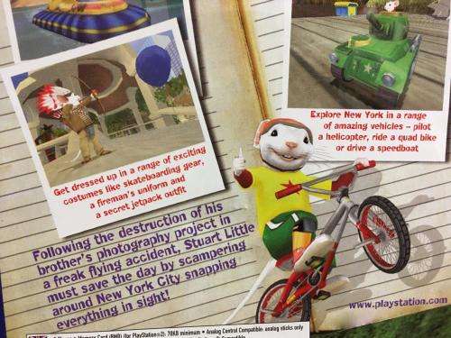 PS2 - Stuart Little 3 Big Photo Adventure