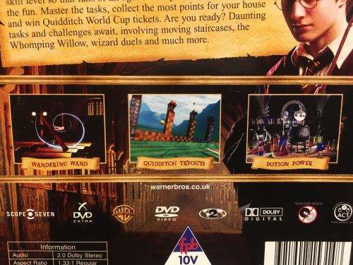 Harry Potter Interactive DVD Game - Plays on a DVD Player