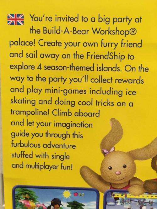 Wii - Build A Bear Workshop A Friend Fur All Seasons