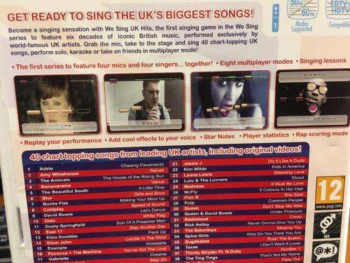 Wii - We Sing UK Hits