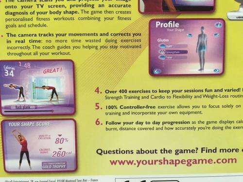Wii - Your Shape (Requires Camera)