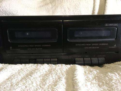 JVC TD-W118 - Double Tape Deck