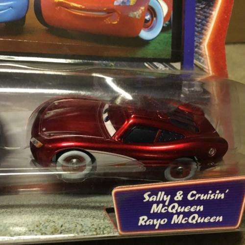 Cars - Sally & Cruisin Lightning McQueen - Super Charged Disney Pixar Cars (Die Cast)
