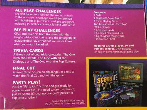 Friends - Scene it? The DVD Board Game