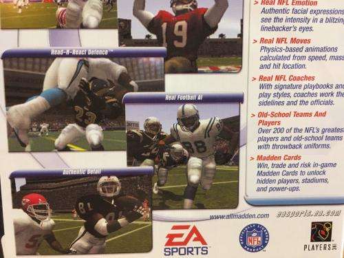 PS2 - Madden NFL 2001