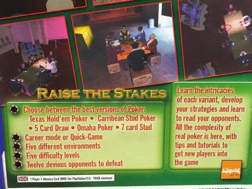 PS2 - Poker Masters