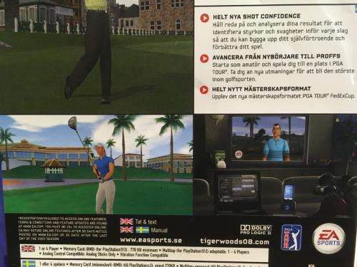 PS2 - Tiger Woods PGA Tour 08 - Playstation 2