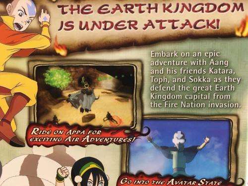 PS2 - Avatar: The Legend of Aang The Burning Earth