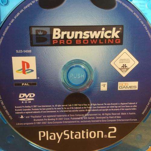 PS2 - Brunswick Pro Bowling (disc only)