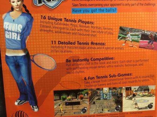 PS2 - Slam Tennis