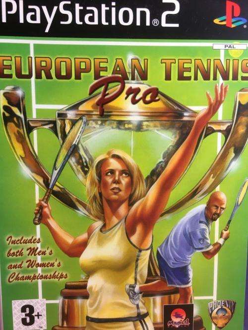 PS2 - European Tennis Pro