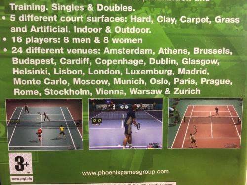 PS2 - European Tennis Pro