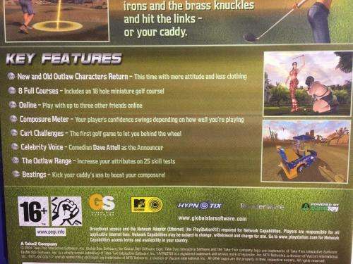 PS2 - Outlaw Golf 2
